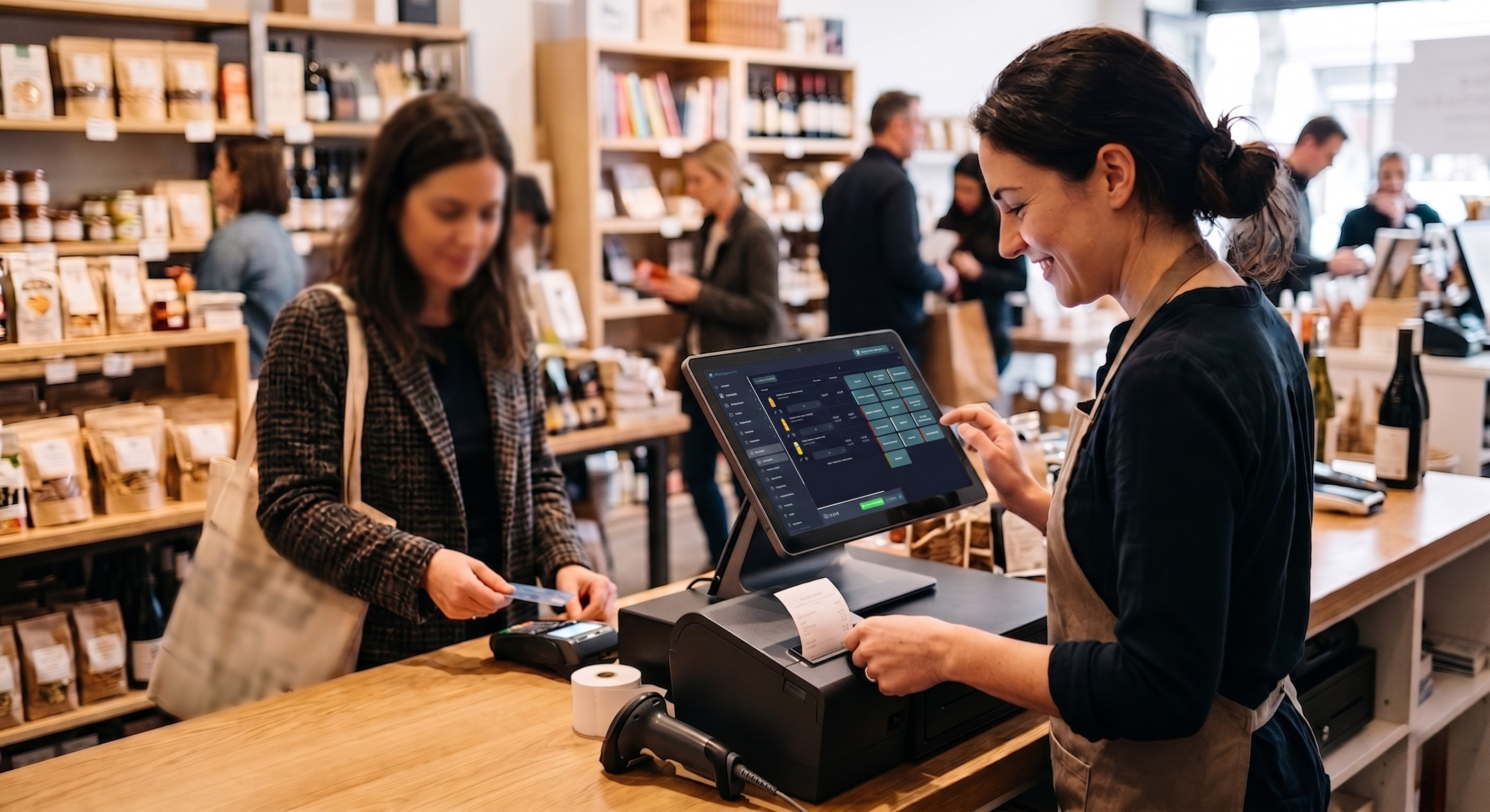 Kassensystem Bäckerei mit TSE, GoBD und PTM PAY